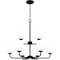 Quoizel Nielson Chandelier 9 Lights Matte Black NIE5028MBK - alternate 4